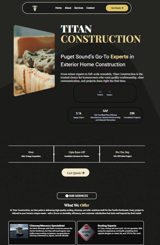 Titan construction screenshot